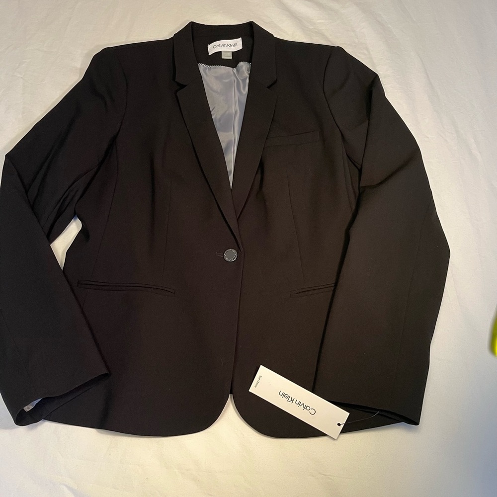 Calvin Klein Elegant Black Jacket